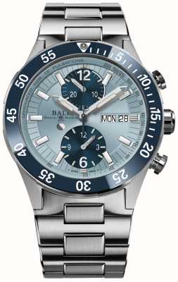 Ball Watch Company Roadmaster rescue chronographe ice blue édition limitée (1000 pièces) DC3030C-S1-IBEBE