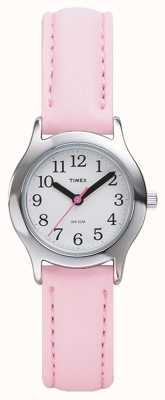 Timex Montre bracelet cuir rose femme/enfant T790814