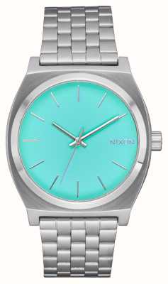 Nixon Compteur de temps | cadran turquoise | bracelet en acier inoxydable A045-2084-00