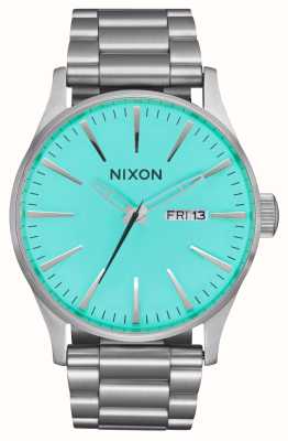 Nixon Sentinelle | cadran bleu | bracelet en acier inoxydable A356-2084-00