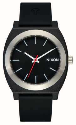 Nixon Compteur de temps opp | cadran noir | bracelet en silicone noir A1361-000-00