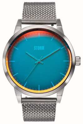 STORM Styro turquoise | bracelet en maille d'acier inoxydable 47487/TUR