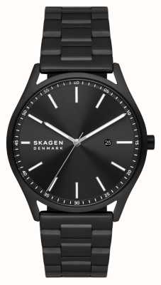 Skagen HOUSSE HOMME | cadran noir | bracelet en acier inoxydable noir SKW6845