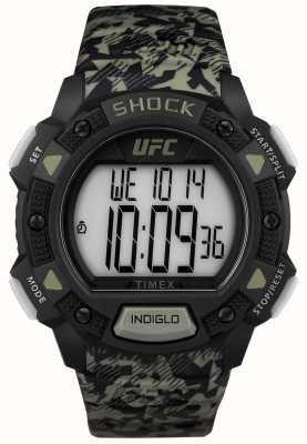Timex x UFC Core shock numérique / caoutchouc camo TW4B27500