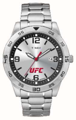 Timex x UFC Cadran argenté Legend / acier inoxydable TW2V56300
