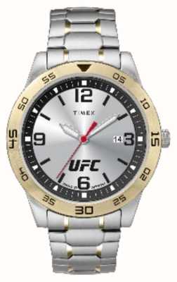 Timex x UFC Cadran argenté Legend / acier inoxydable TW2V56500