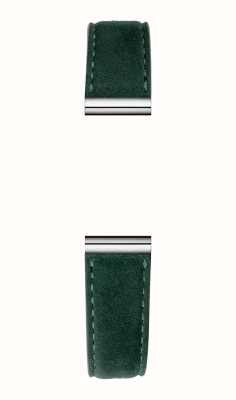 Herbelin Bracelet montre interchangeable Antarès - cuir suédé vert / acier inoxydable - bracelet seul BRAC17048A108