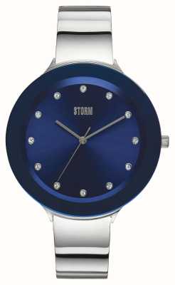 STORM Ostele femmes | cadran bleu | bracelet en acier inoxydable 47401/B