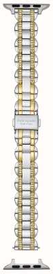 Kate Spade Bracelet Apple watch (38/40/41mm) en acier inoxydable bicolore KSS0116