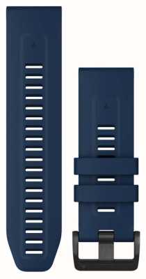 Garmin Bracelet montre Quickfit® 26 seul - silicone bleu capitaine 010-13117-31