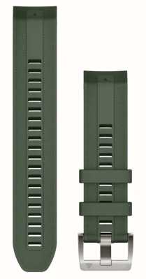 Garmin Bracelet montre Quickfit® 22 marq seul - bracelet silicone vert sapin 010-13225-01