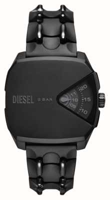 Diesel D.v.a. | cadran noir | bracelet en acier inoxydable noir DZ2171