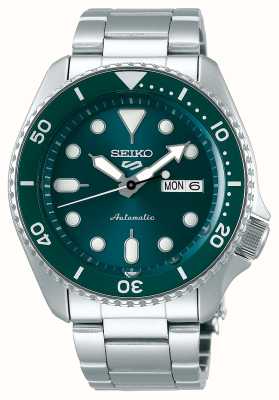 Seiko 5 sports | cadran vert | bracelet en acier inoxydable SRPD61K1