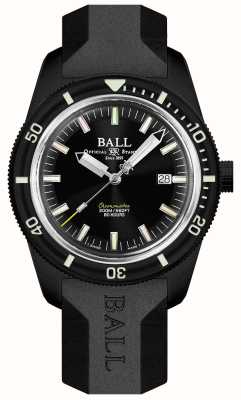 Ball Watch Company Engineer ii skindiver heritage chronometer édition limitée (42mm) cadran noir/caoutchouc noir/arc-en-ciel DD3208B-P2C-BKR