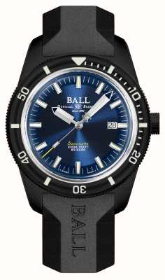 Ball Watch Company Engineer ii skindiver heritage chronometer édition limitée (42mm) cadran bleu / caoutchouc noir DD3208B-P2C-BE