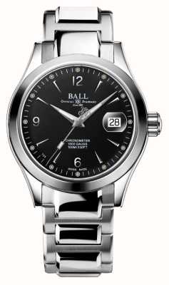 Ball Watch Company Chronomètre Engineer iii ohio (40mm) cadran noir / acier inoxydable NM9026C-S5CJ-BK