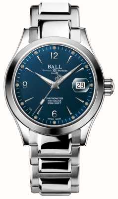 Ball Watch Company Chronomètre Engineer iii ohio (40mm) cadran bleu / acier inoxydable NM9026C-S5CJ-BE