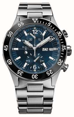 Ball Watch Company Chronographe de sauvetage Roadmaster | 41 millimètres | édition limitée | bracelet en acier inoxydable titane DC3030C-S-BE