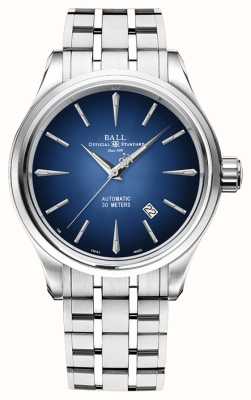 Ball Watch Company Légende du chef de train | 40mm | édition limitée | cadran bleu | bracelet en acier inoxydable NM9080D-S1J-BE