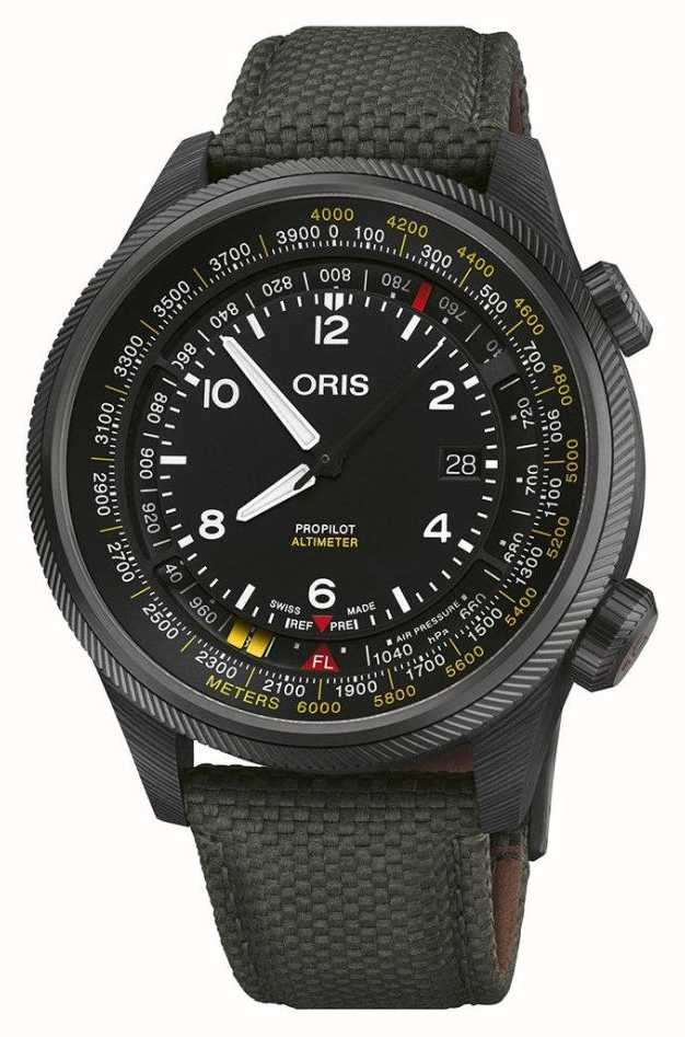 ORIS Altim tre Propilot chelle En M tres 47 Mm Cadran Noir