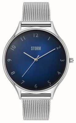 STORM Covar bleu cadran bleu / bracelet maille acier 47520/B