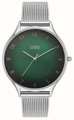 STORM Covar vert cadran vert / bracelet maille acier 47520/GN