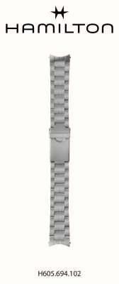 Hamilton Straps Bracelet de montre uniquement en acier inoxydable H695694102