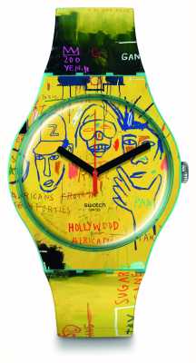 Swatch X jean-michel basquiat - Hollywood Africans par jean-michel basquiat - swatch art Journey SUOZ354