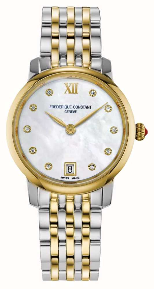 Frederique Constant Cadran En Nacre Classique Pour Femme 30 Mm