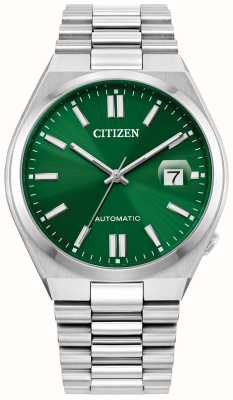 Citizen Tsuyosa automatique (40mm) cadran vert soleillé / acier inoxydable NJ0150-56X