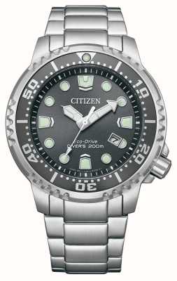 Citizen Promaster diver eco-drive (44mm) cadran gris / bracelet acier BN0167-50H