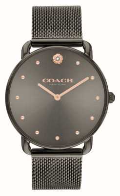Coach Cadran gris Elliot (36 mm) / bracelet en maille d'acier gris 14504210