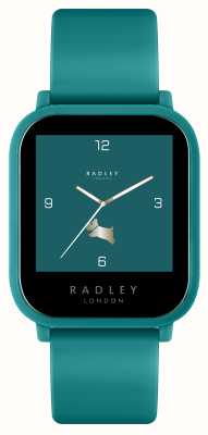 Radley Bracelet tracker d'activité intelligent série 10 (36 mm), bracelet en silicone vert RYS10-2159