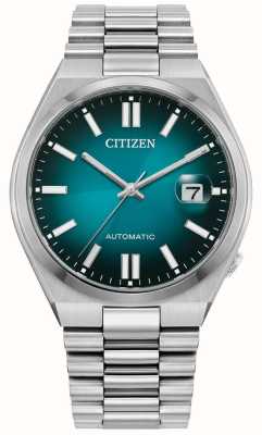 Citizen Tsoyusa – montre automatique pour hommes, cadran bleu, boîtier de 40 mm NJ0151-88X