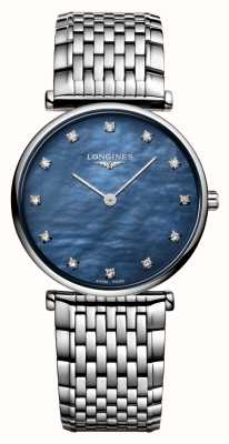 LONGINES La grande classique de longines (29mm) cadran nacre bleue / acier inoxydable L45124816