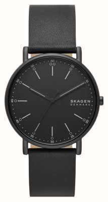 Skagen Montre Pour Homme En Maille Milanaise Monochrome Noire