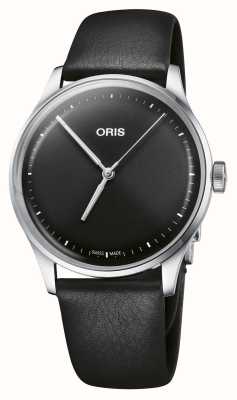 ORIS Artelier s automatique (38mm) cadran noir / cuir noir 01 733 7762 4054-07 5 20 69FC