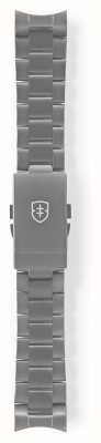 Elliot Brown Bracelet pvd gris canon pâle mat 22 mm uniquement STR-B13