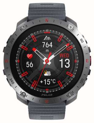 Polar grit x2 pro premium montre de sport intelligente gps gris pierre (s-l) 900110287