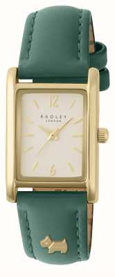Radley Montre femme Hanley Close (31 mm) cadran crème / bracelet cuir vert RY21722