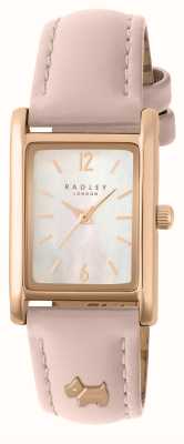 Radley Montre femme Hanley Close (24mm) cadran nacre / bracelet cuir rose RY21724