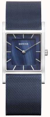 Bering Bracelet femme en maille bleue cadran bleu 10426-307-S