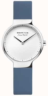 Bering Bracelet en caoutchouc bleu interchangeable pour femme max rené 15531-700