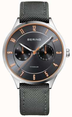 Bering Nylon nylon titane ultra léger pour homme gris 11539-879