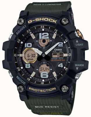 Casio G-shock mudmaster waveceptor sangle verte GWG-100-1A3ER