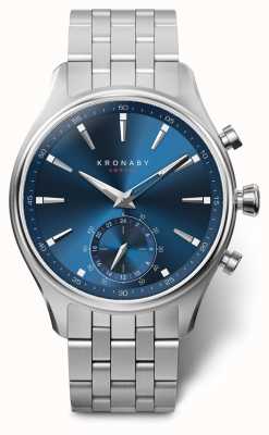 Kronaby Bracelet en acier inoxydable avec cadran bleu 41 mm a1000-3119 S3119/1