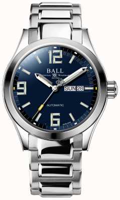 Ball Watch Company Affichage du jour et de la date à cadran bleu automatique Engineer III Legend NM2028C-S14A-BEGR