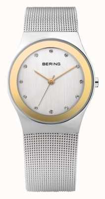 Bering Montre à quartz Time Classic pour femme avec acier inoxydable 12927-010