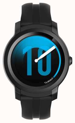 TicWatch E2 | smartwatch ombre | bracelet en silicone noir 131586-WG12026-BLK