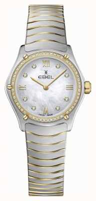 EBEL Ex-affichage femme sport classique 53 diamants or jaune 18 carats 1216412A-EXDISPLAY
